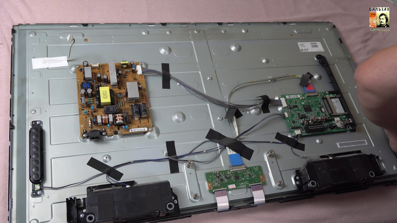 Ремонт телевизора LG 42LN5400 + test LED Tester