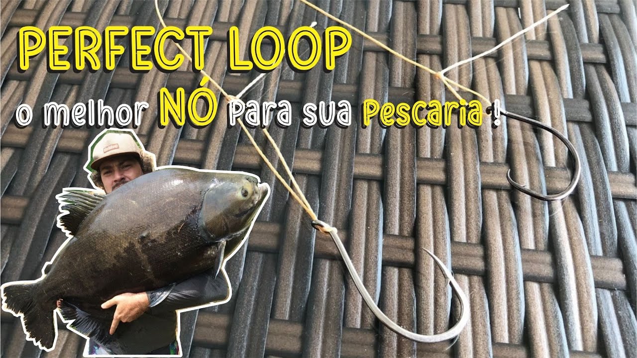 O MELHOR NÓ PARA A SUA PESCARIA com ANTENINHA / MANHOSO PALMINHO E ISCAS NATURAIS  - PERFECT LOOP