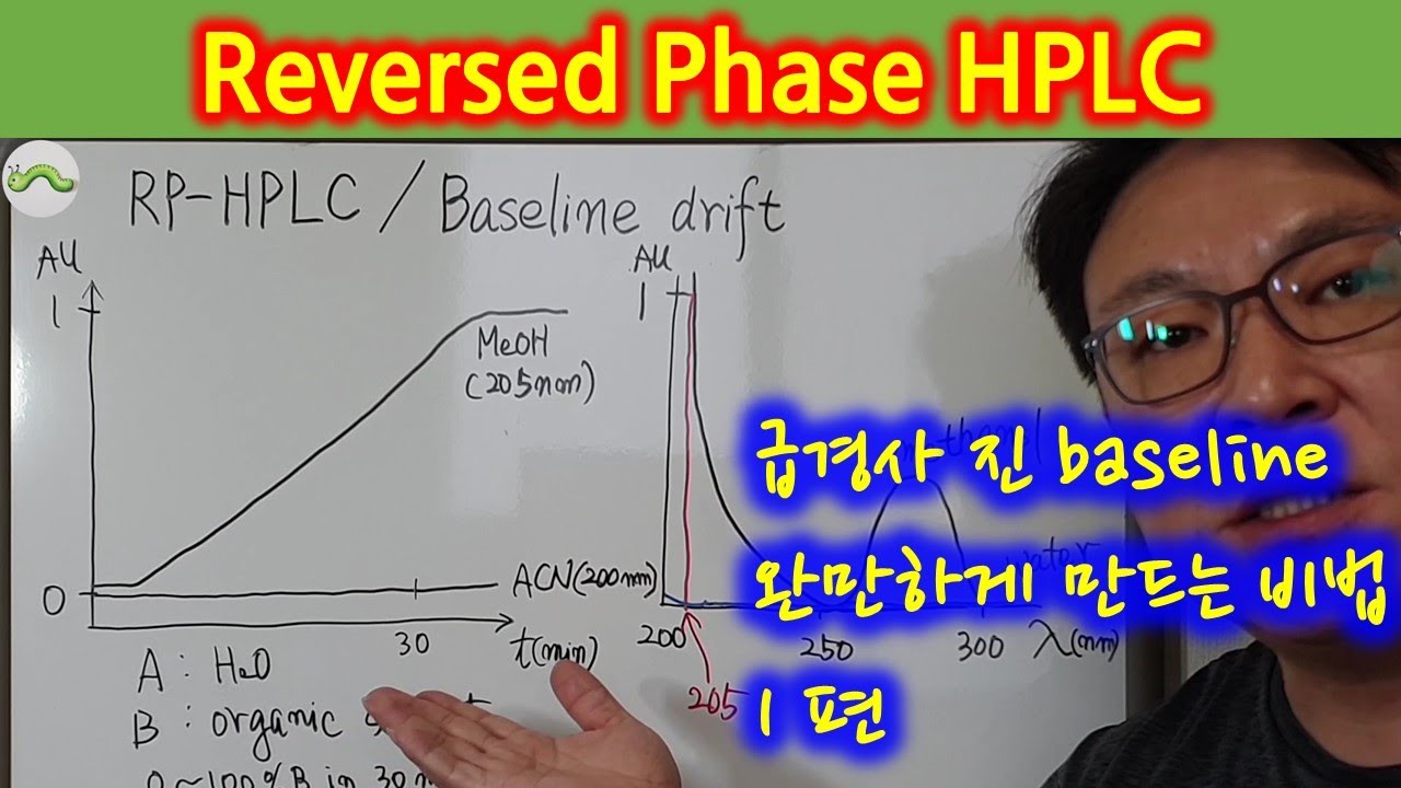1-31 HPLC, LC gradient elution 시험 시 Baseline drift의 원인과 해결방법 1