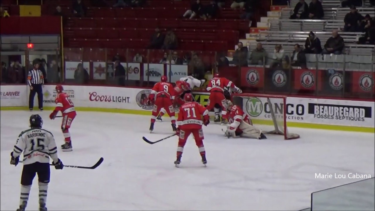 La 3 i&egrave;me p&eacute;riode Jonqui&egrave;re vs Laval le 23 2 2020