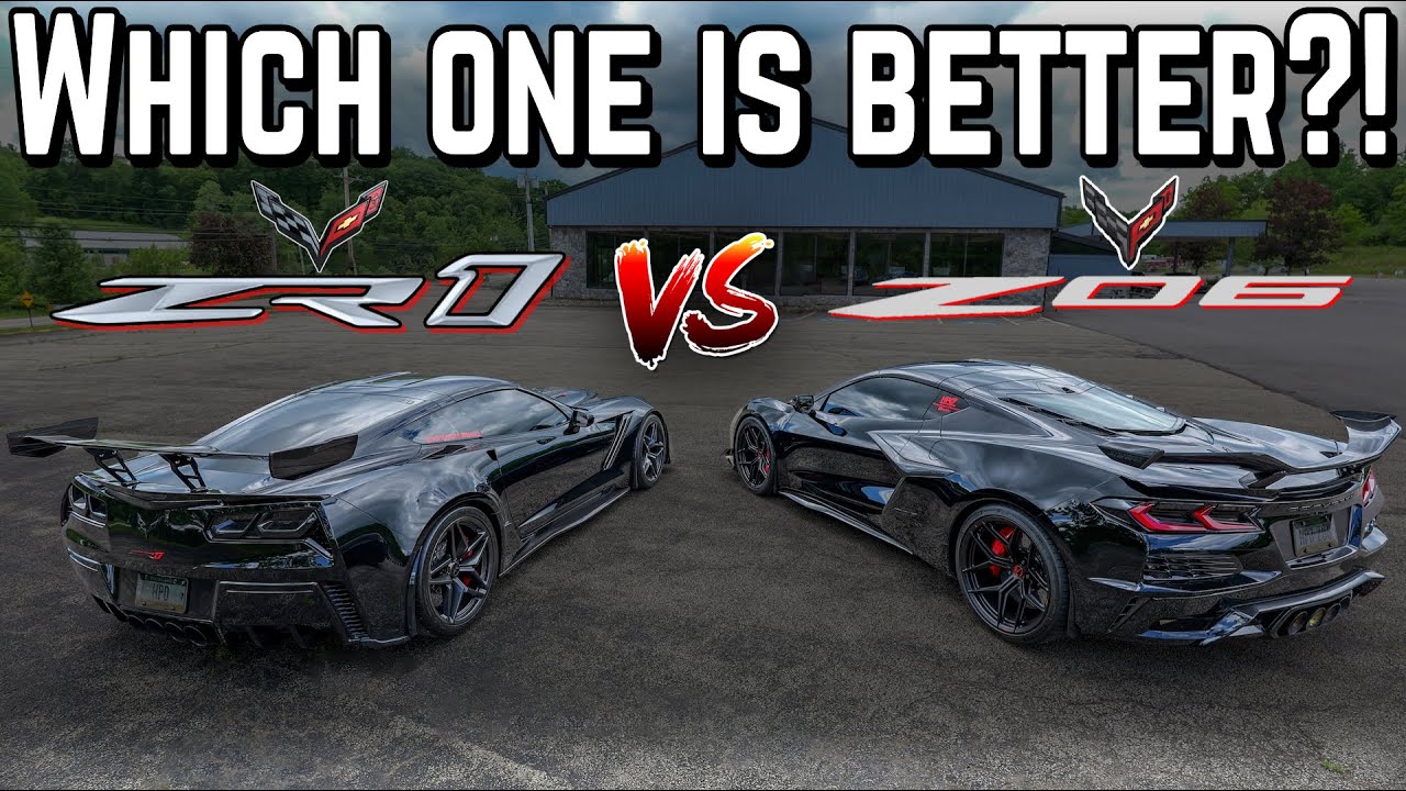 My 2023 C8 Corvette Z06 VS my 2019 C7 Corvette ZR1. Which one is my favorite? 🤔