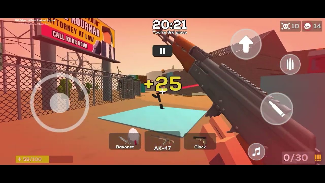 Kour.io gameplay Android 