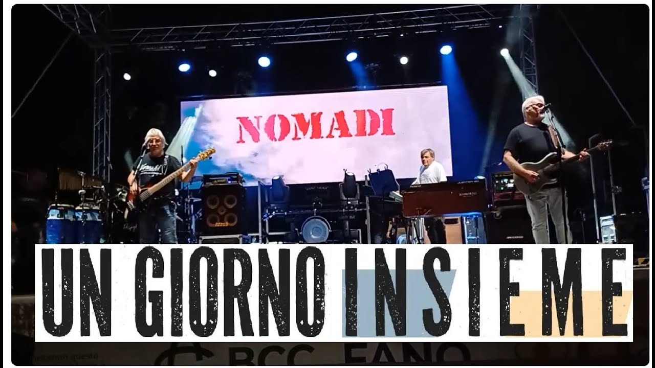 Nomadi -  Un giorno  insieme  -  Fano (Pu) 20/7/2024
