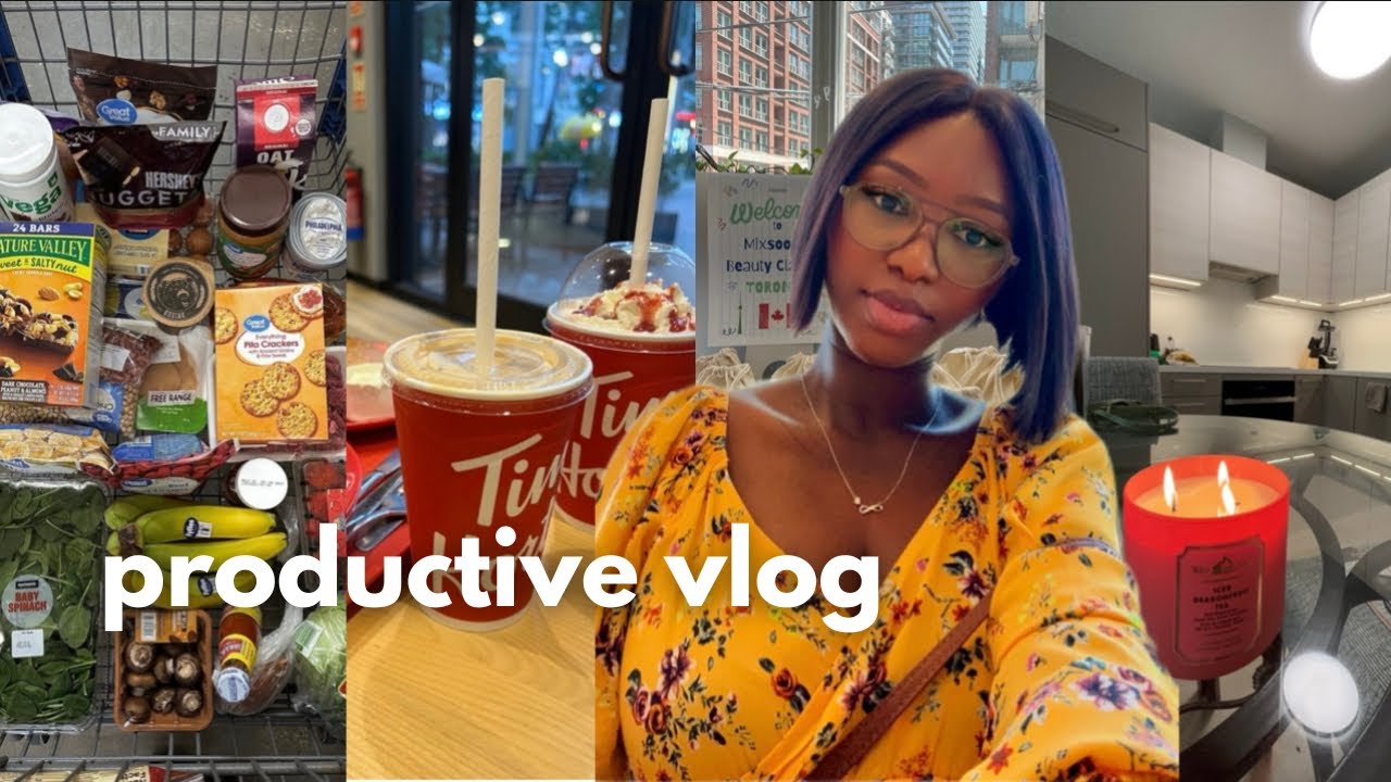 CANADA LIVING #23: Productive Days in my life, First Brand Event, Grocery Shopping, introvert Vlog