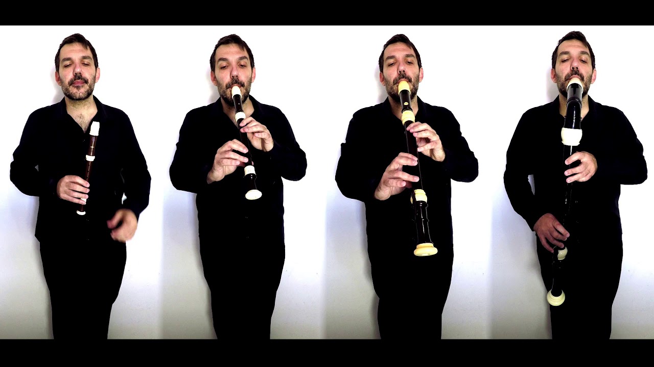 Vivaldi - Violin Concerto - RV269 - Op.8 No. 1 - La Primavera - Spring - for recorder quartet