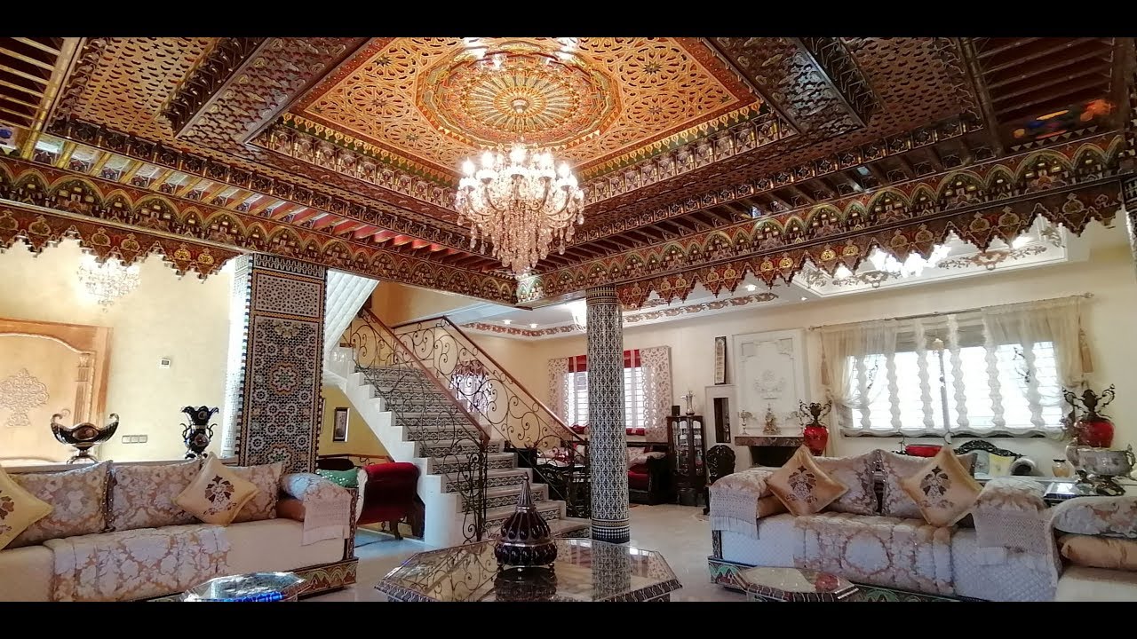 عندما يلتقي الخيال بالواقع 😲 شاهد الفيلا الملكية الفخمة مجهزة بأفخر الأثاث والديكور  villa de luxe