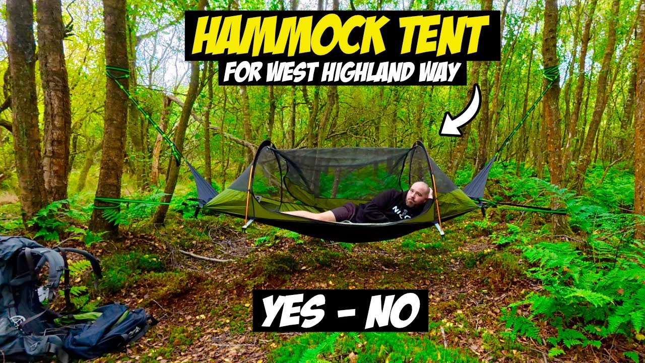 Сможет ли палатка-гамак Night Cat Lay Flat выдержать трассу West Highland Way?