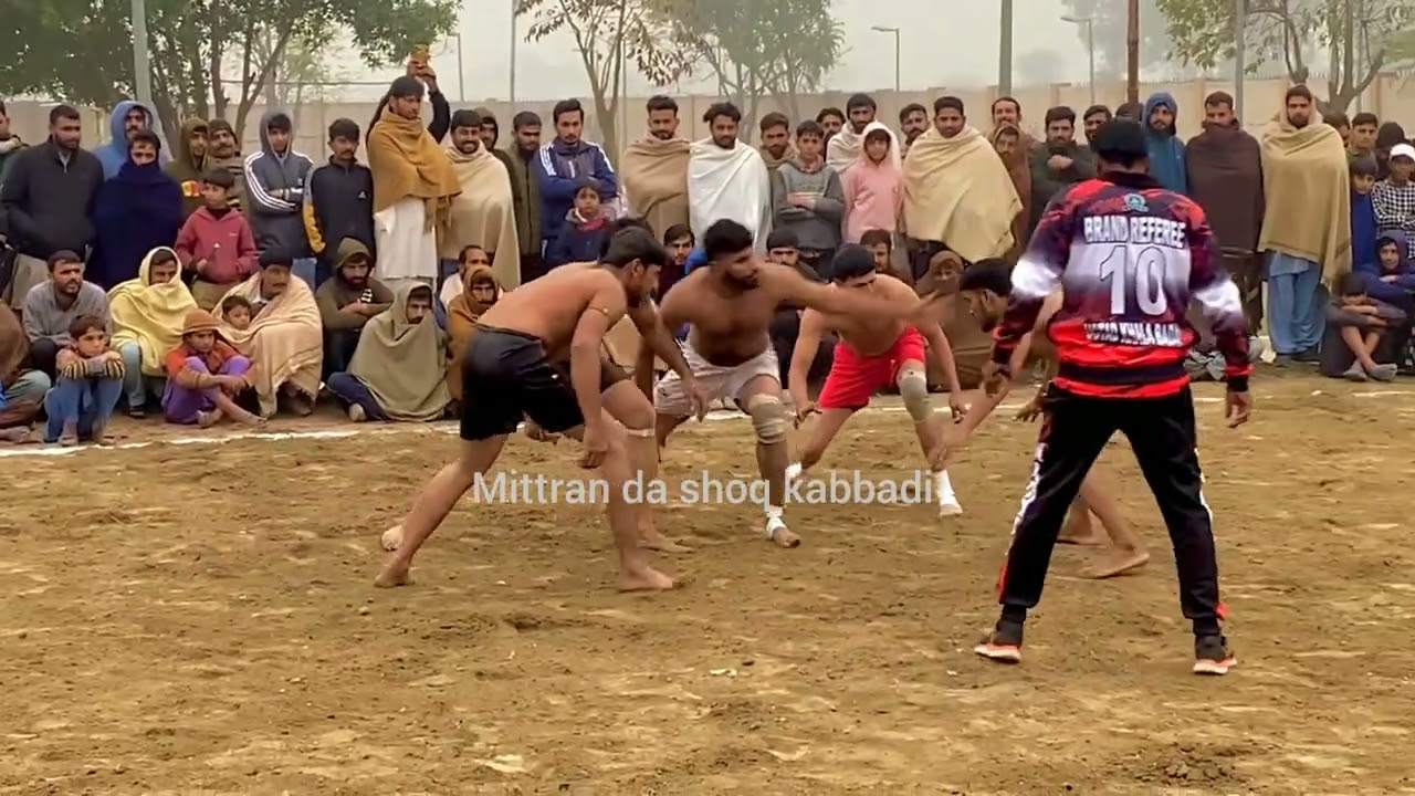 Padhana vs paini sandu di 1st half final mansha shaheed kabbadi cup 