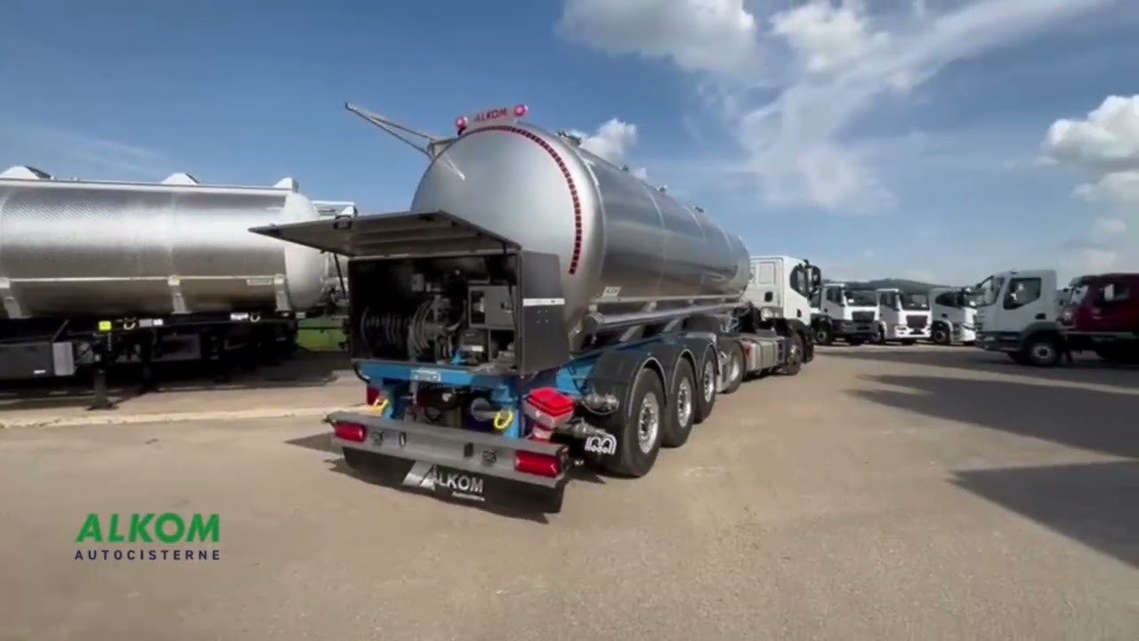 Nuova consegna Alkom: cisterna CC35XN per Lunikgas &ndash; AdBlue in movimento!