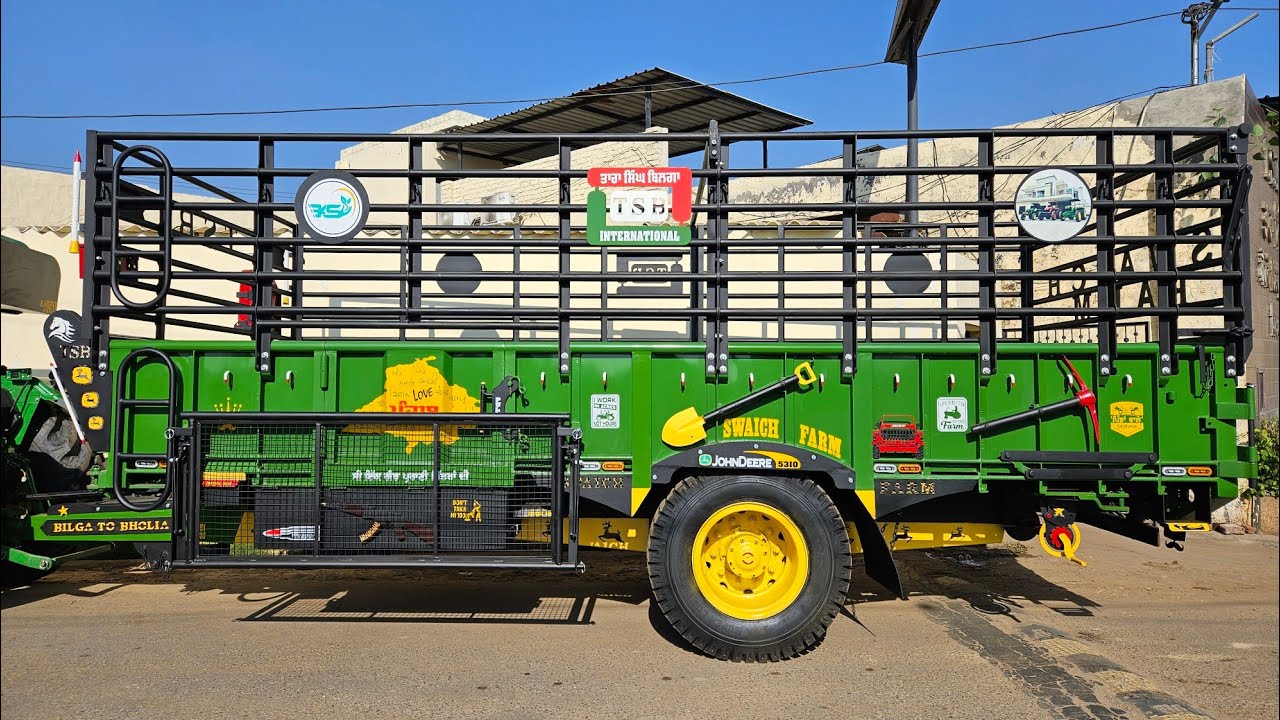 New Triple Jack PTO Trolley 18.6 F | TSB JD Green | 2023