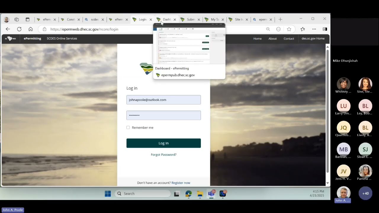 ePermitting - Stormwater Permitting & Applications Walkthrough
