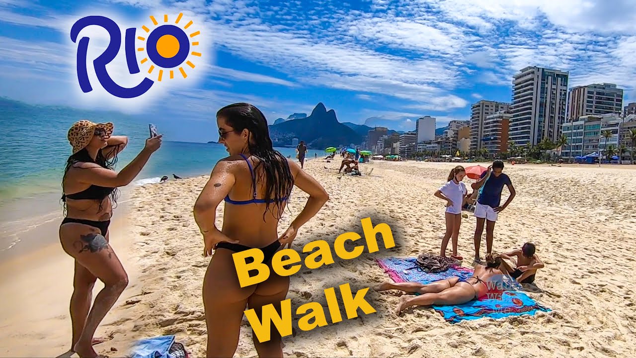 Ipanema 🇧🇷 Beach Walk Arpoador, Rio de Janeiro Brasil Walking Tour