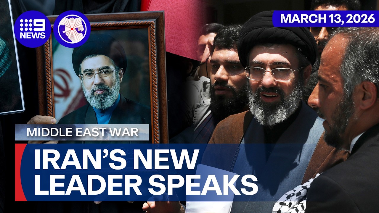 Iran’s new supreme leader releases first statement since taking power | 9 News Australia