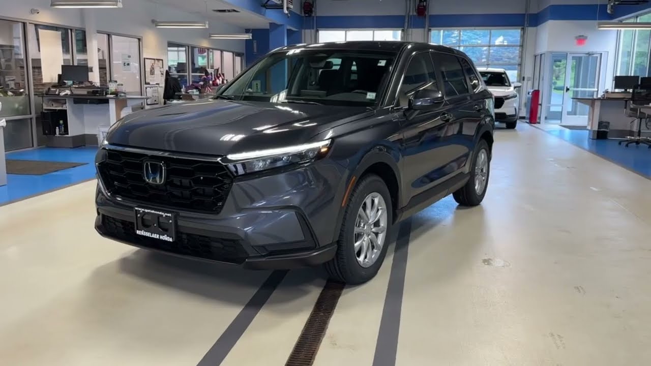 2026 Honda CR-V EX | Meteorite Gray with Black Interior