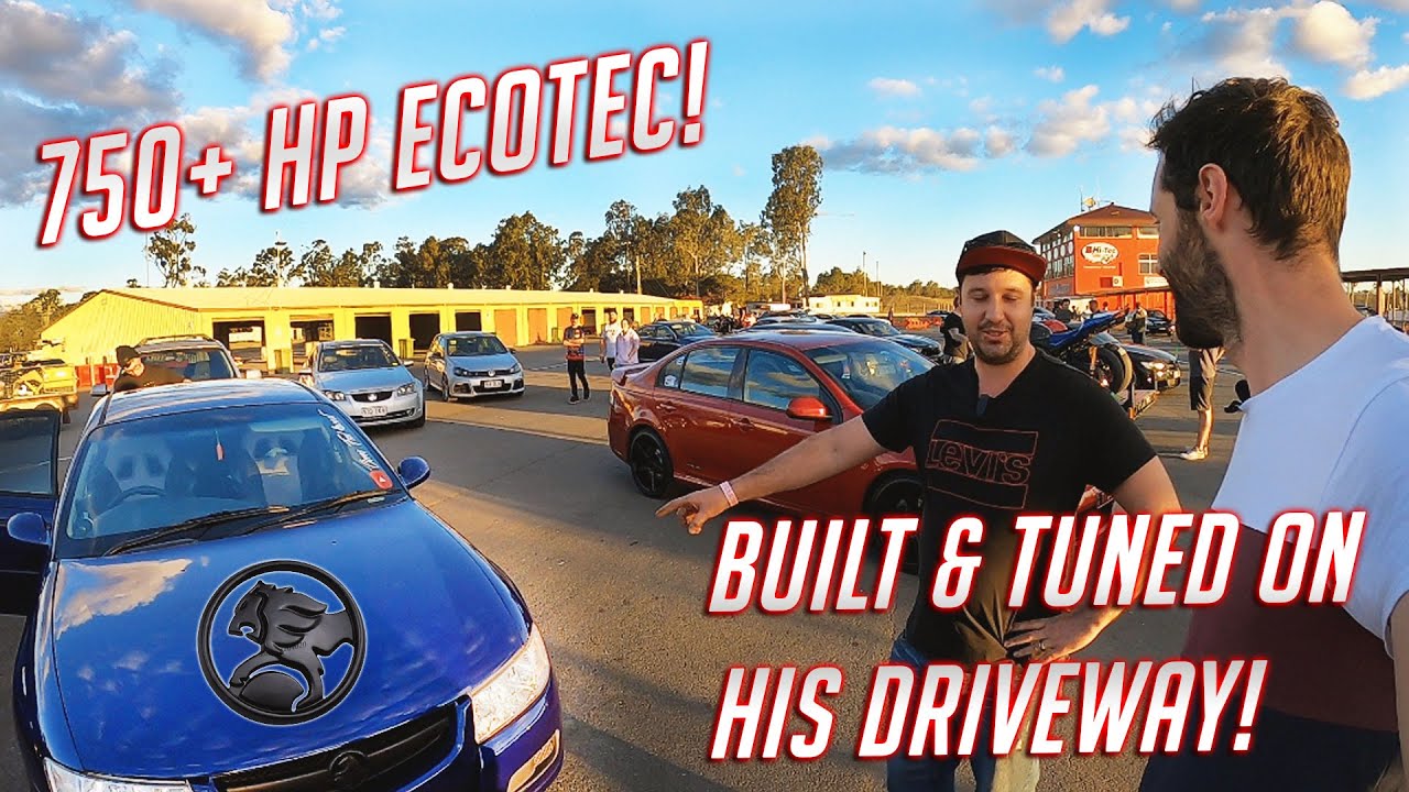 N54 17T 335i vs The CRAZY Turbo Ecotec Commodore At Roll Racing Brisbane