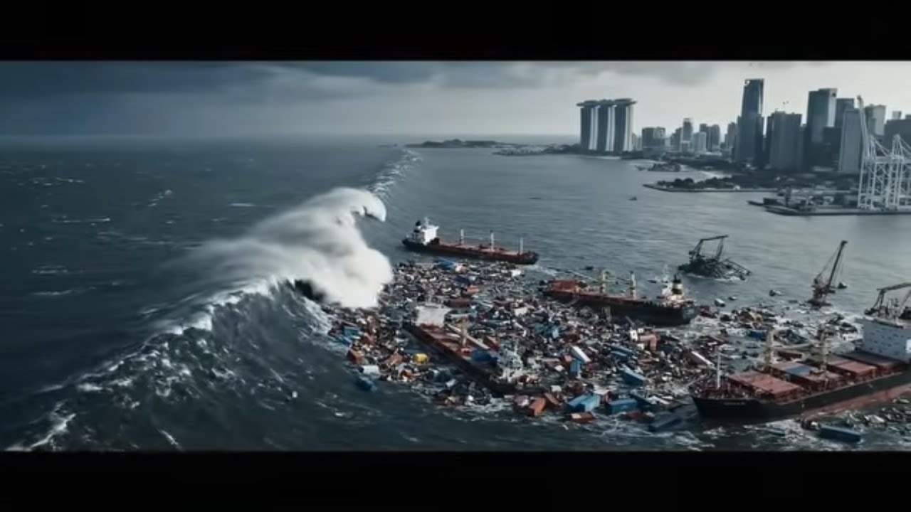 [4K] MEGA TSUNAMI 2025 (Series) – Future Island City 2030 | Escape From the Wave | Short Film