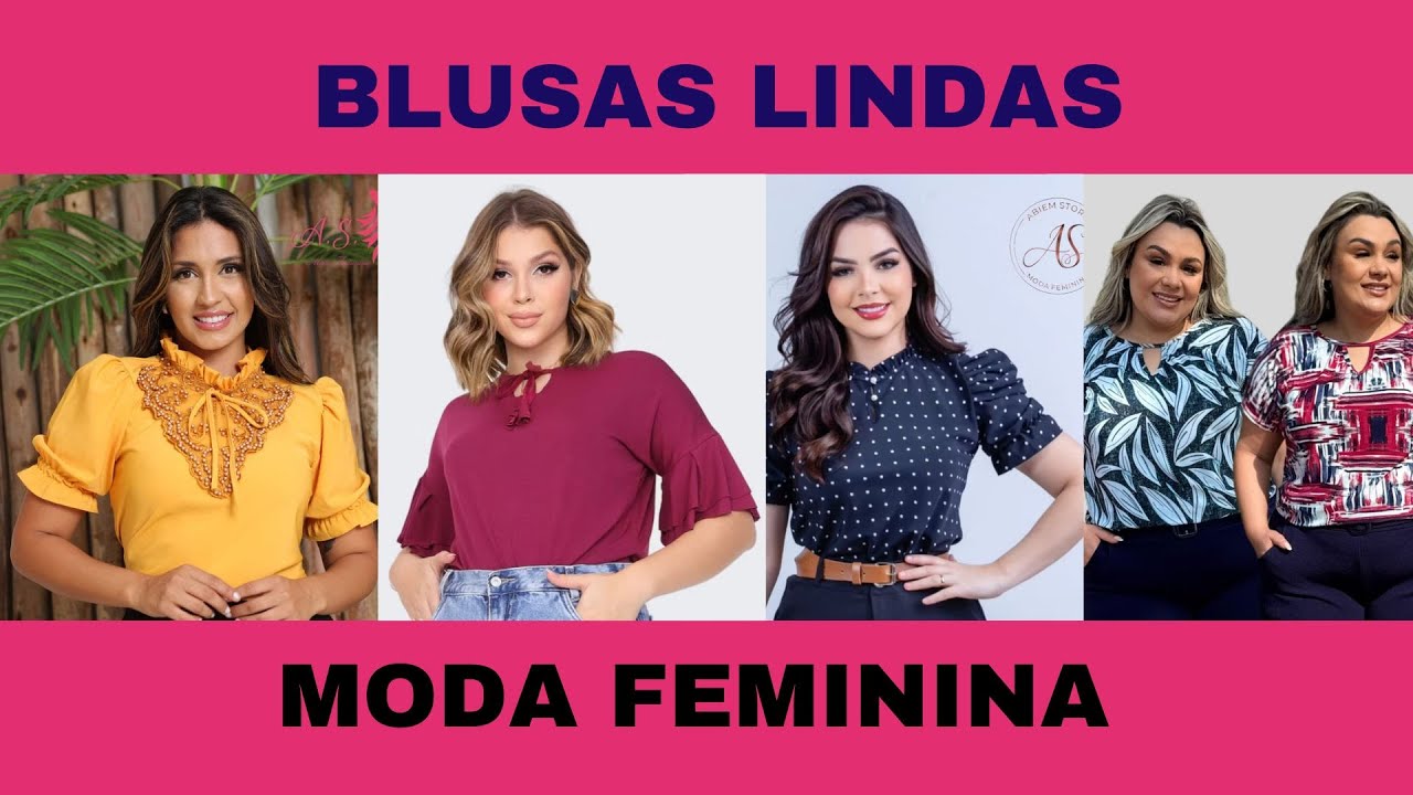 Blusas lindas Moda Feminina #modafeminina #moda #compras