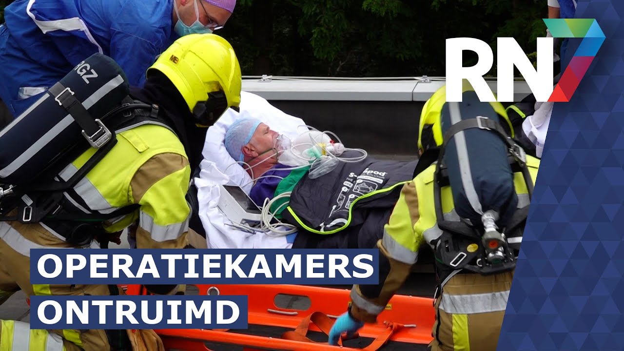Ontruimingsoefening Maartenskliniek Nijmegen