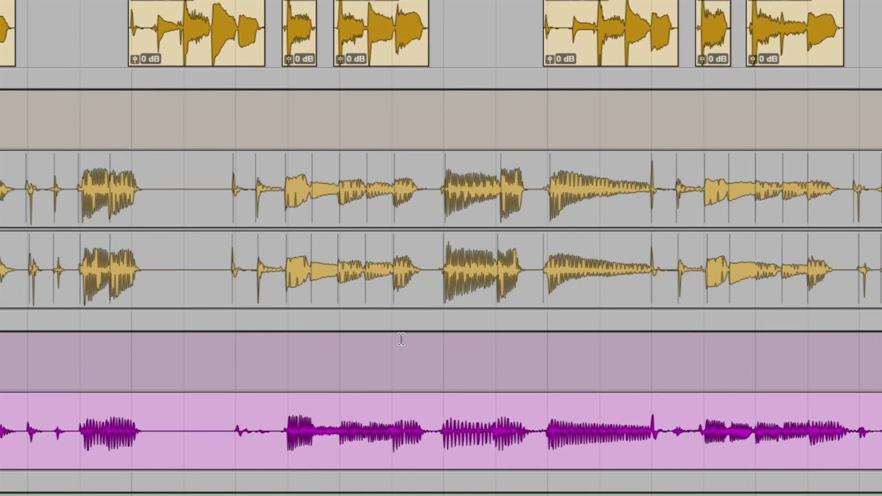 How to edit guitars on Protools - Elastic Audio Tutorial