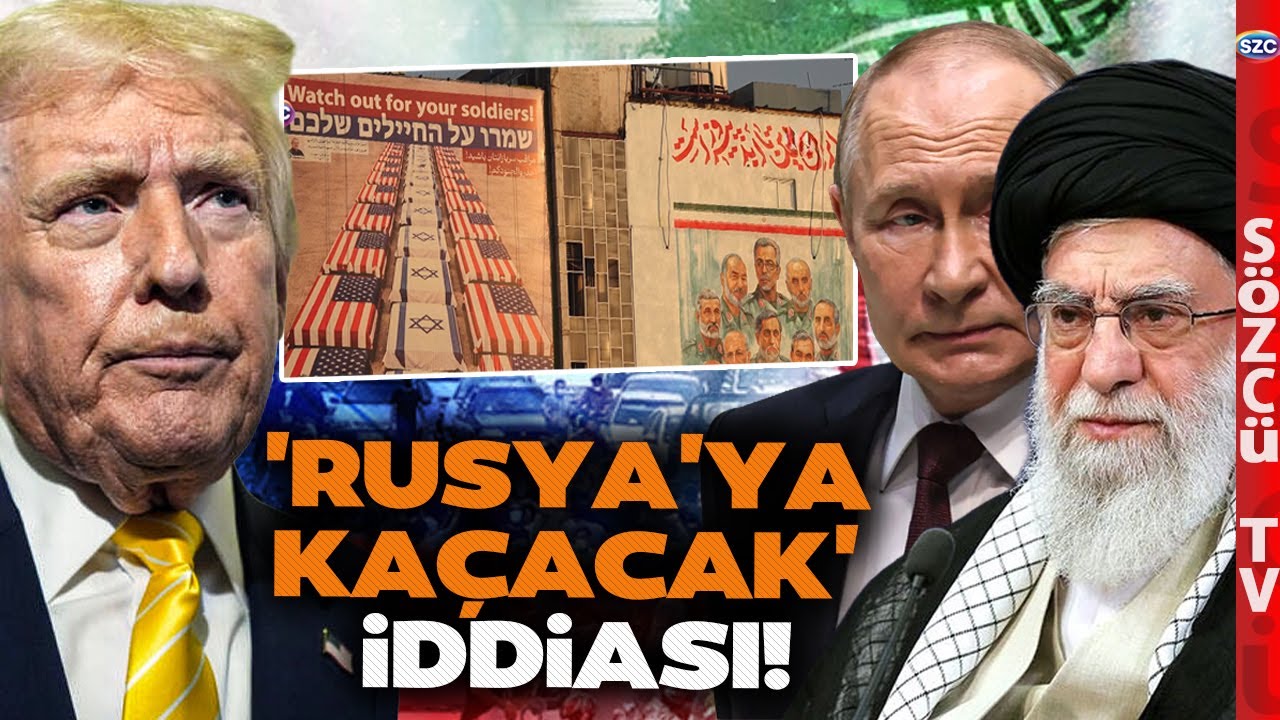 'Hamaney Rusya'ya Ka&ccedil;acak' İddiası! Uzman İsimden Trump &Ccedil;ıkışı! Kaostaki İran'dan Aktardı