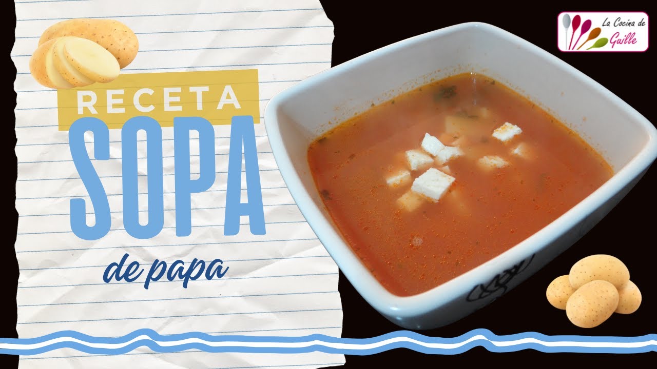 SOPA DE PAPA