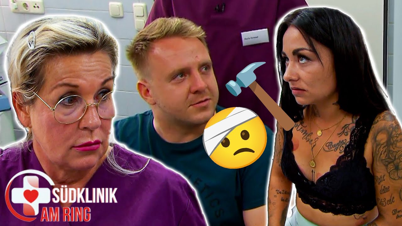 KRASS 😱 Ehefrau schmeisst Hammer nach Mann 🤯🔨 | Südklinik am Ring | Folge 17