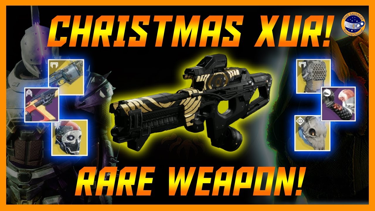 Destiny 2 - Xur Rare Weapons! Good Exotic Rolls! Trials Info!