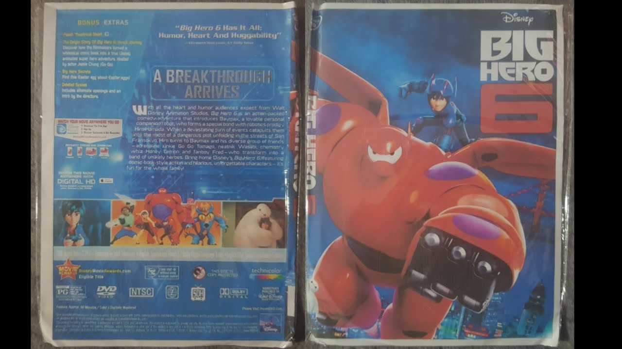 Big Hero 6 DVD Menu 2026