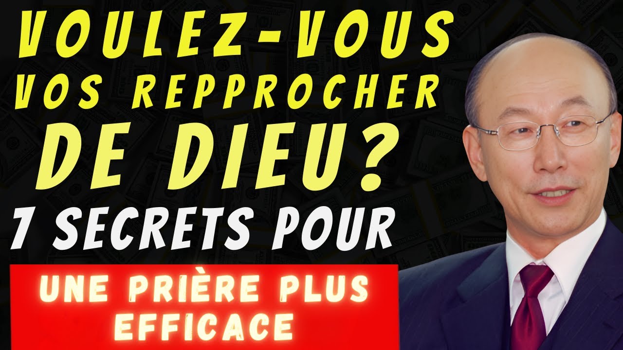 DAVID PAUL YONGGI CHO - Comment maintenir une vie dévotionnelle vivante dans un monde de distraction