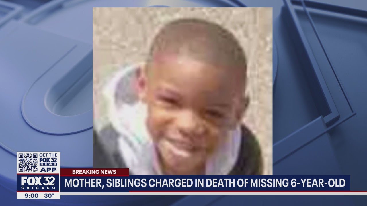 Mom charged with murdering 6-year-old son, sibling charged with helping her hide the crime