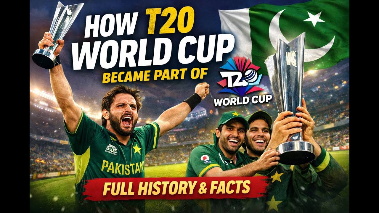 How T20 World Cup Became Part of Pakistan Cricket: Full History & Facts