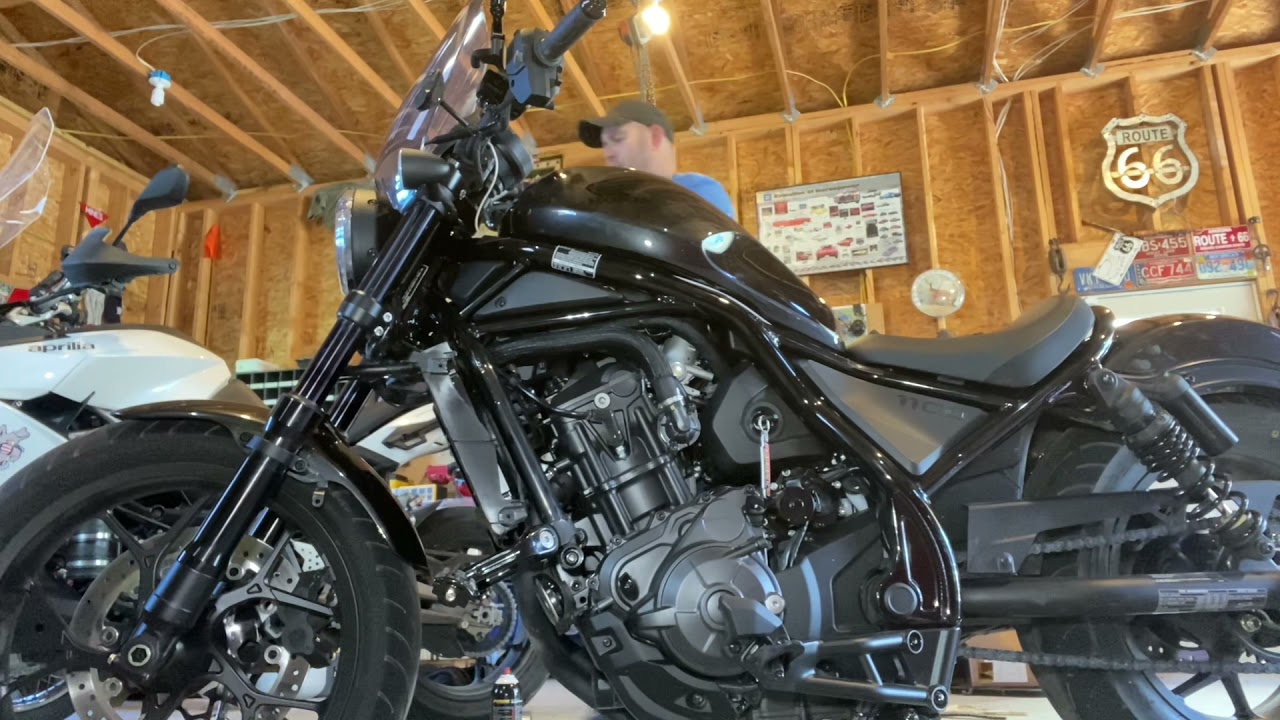 Highway pegs install Rebel 1100 info