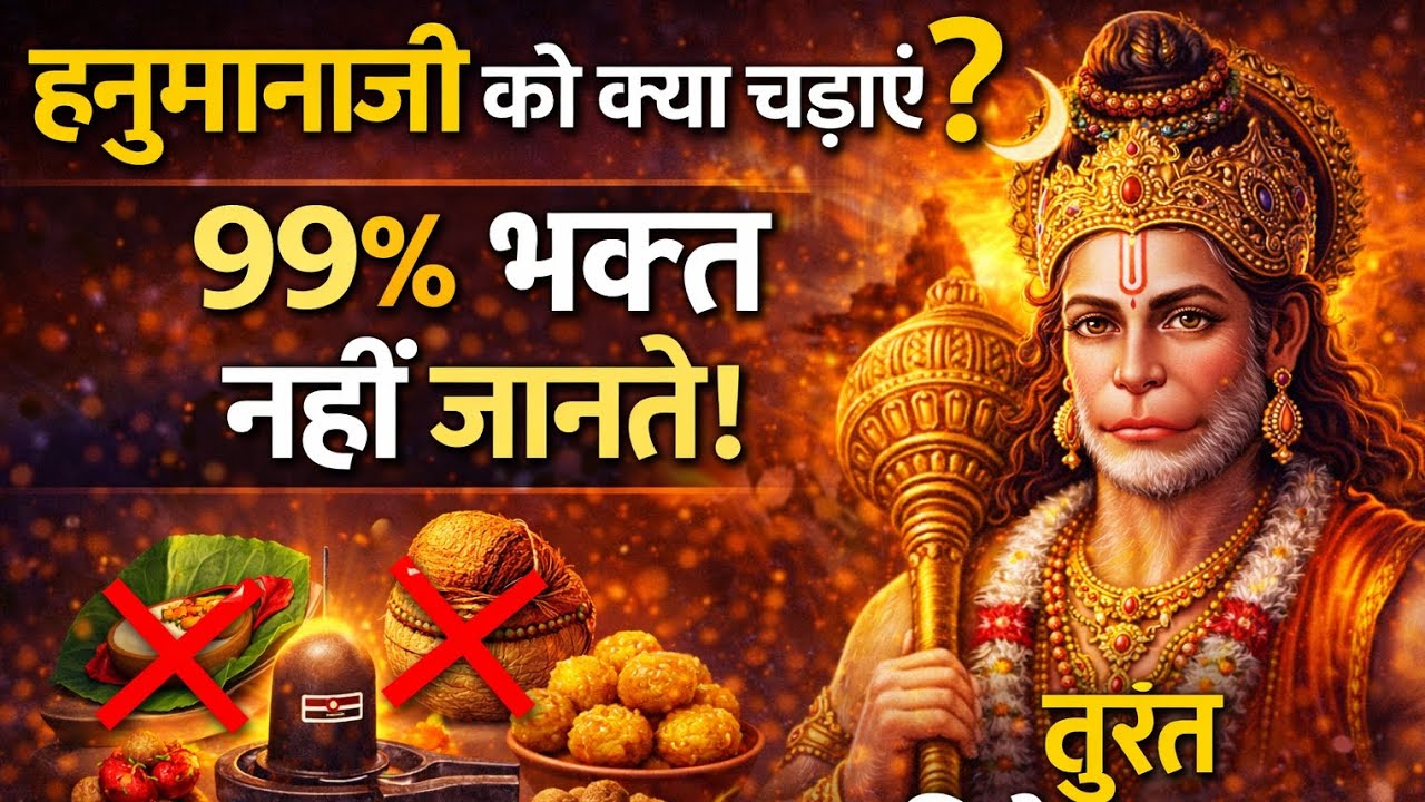 Hanuman ji ko ky chadane se milta hai ? Konsa labh 99% Bhakt Nahi Jaante! #video 