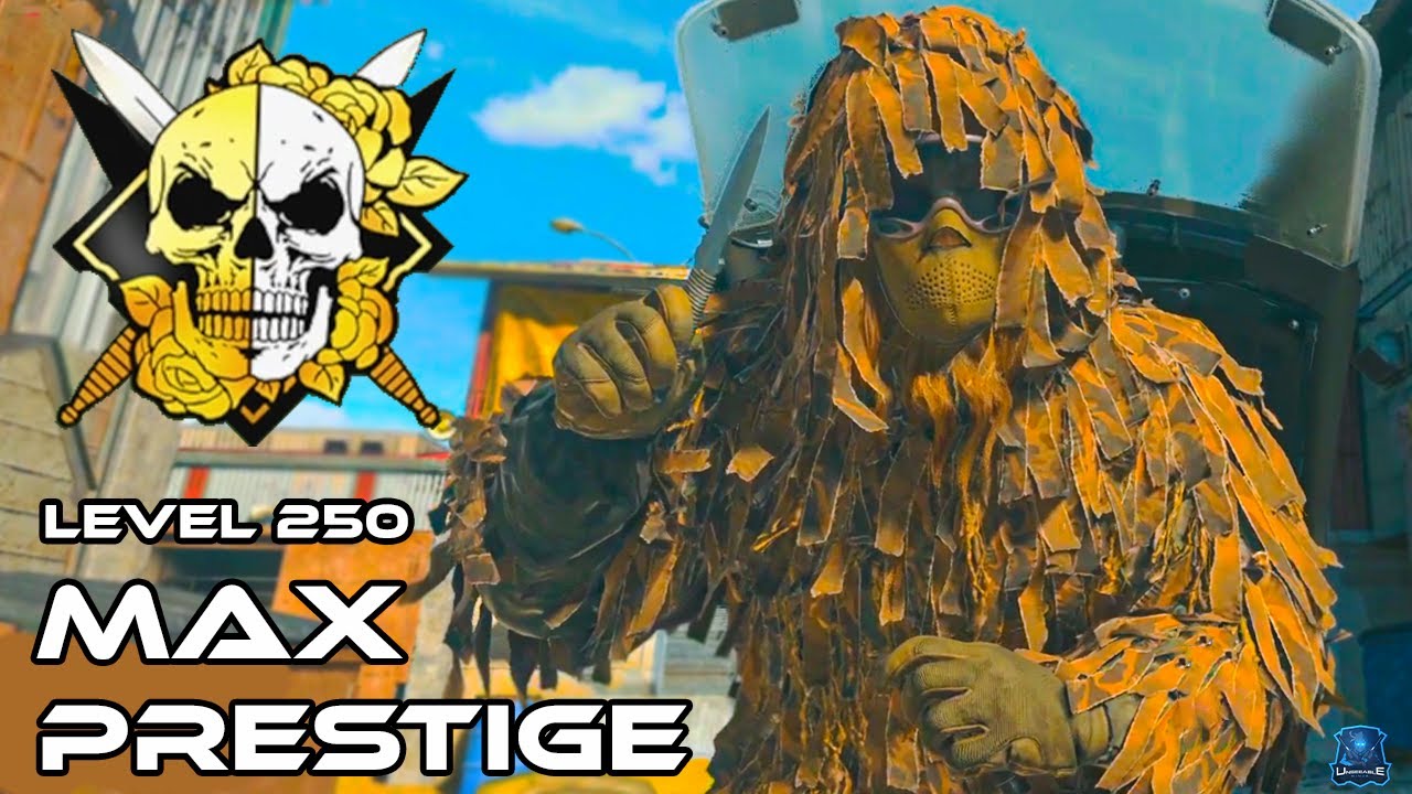 MAX PRESTIGE Level 250 THROWING KNIFE Only in MODERN WARFARE 2