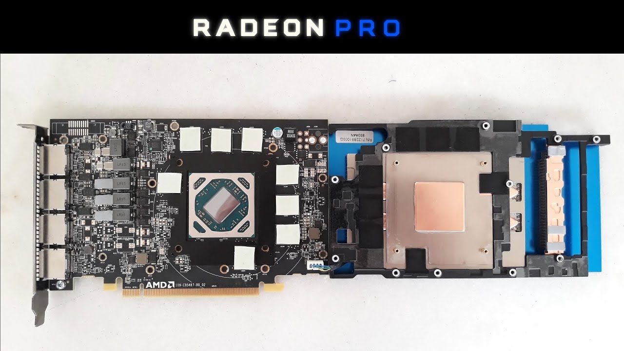 Radeon PRO WX 5100 - Naked & Unleashed - Render | Games | Bios MOD | PCB & VRM Review