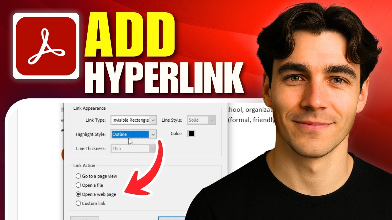 How To Add A Hyperlink In A PDF Document Using Adobe Acrobat Pro DC (Tutorial 2026)