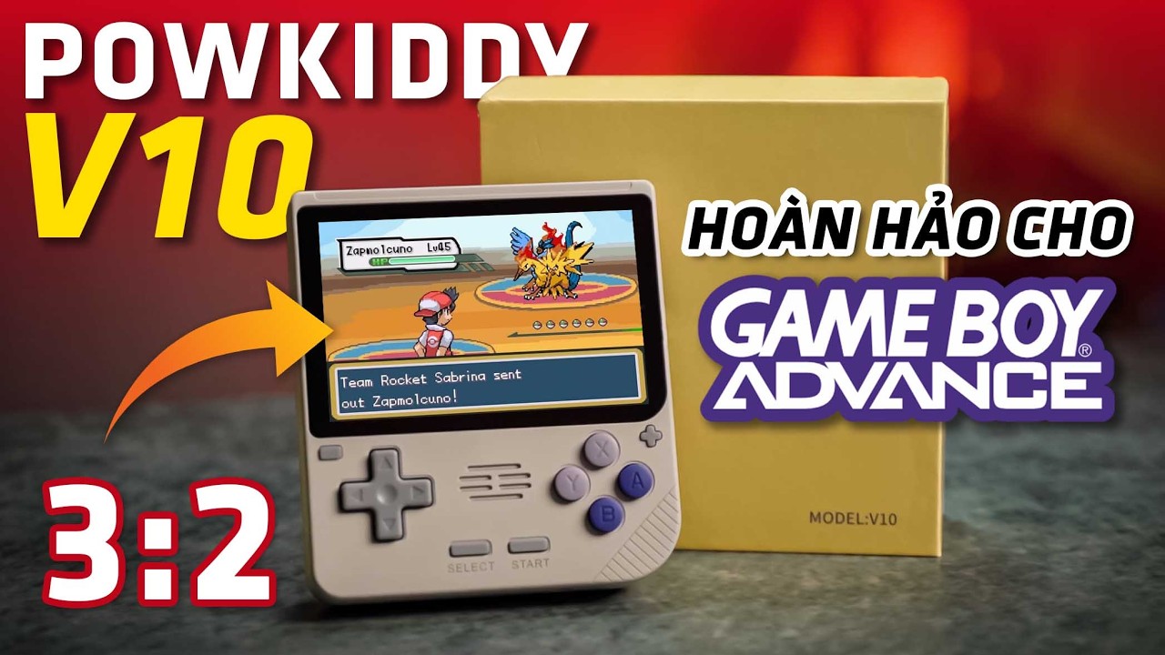 Powkiddy V10 : Vì sao đây là máy giả lập game GBA tốt nhất hiện nay?
