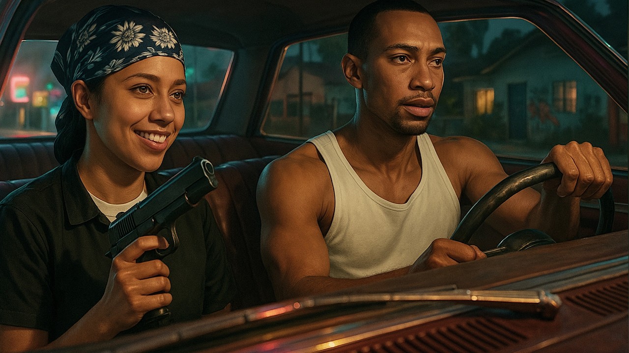 CJ & Denise: A Love Story Born in the Hood (GTA San Andreas Short Film) | SA Stories Ep.1