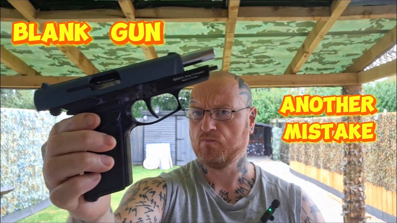 Trying to clean my blank gun - what not to do