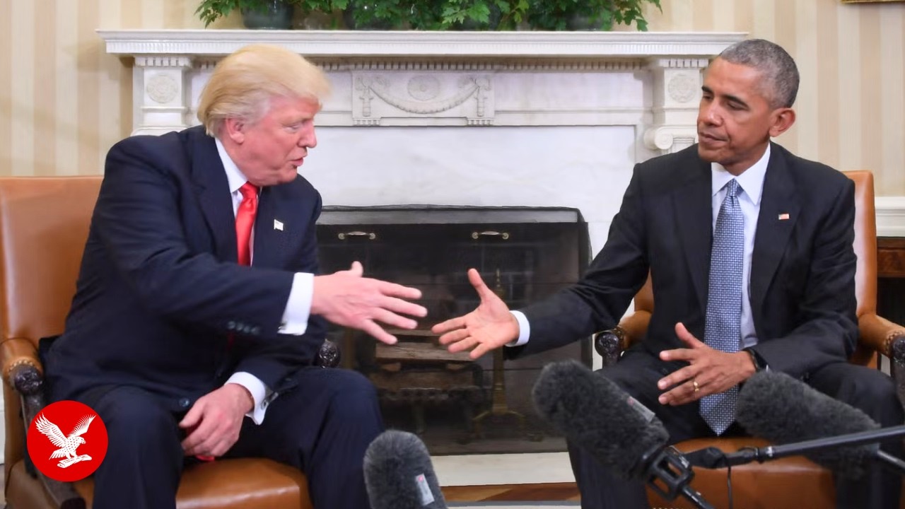 Trump refuses to apologise for sharing 'disgusting' post depicting Barack and Michelle Obama as apes