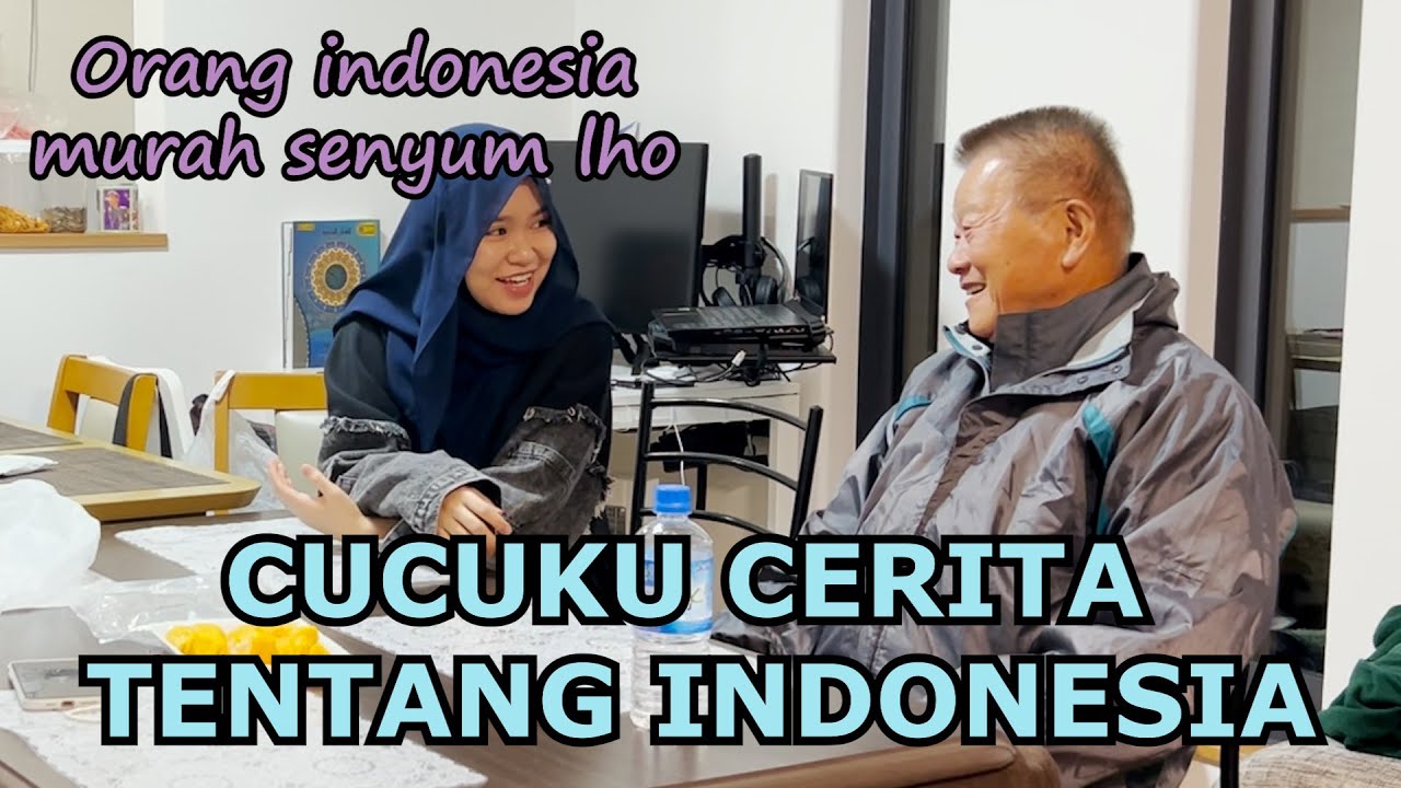 REAKSI KAKEK JEPANG DI CERITAKAN TENTANG INDONESIA