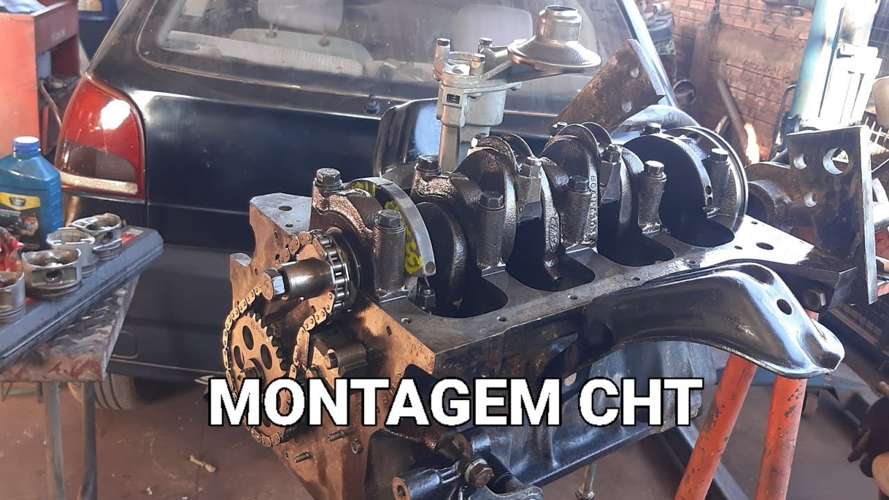 MONTAGEM MOTOR CHT PARTE 2 MOUNTING ENGINE CHT PART 2