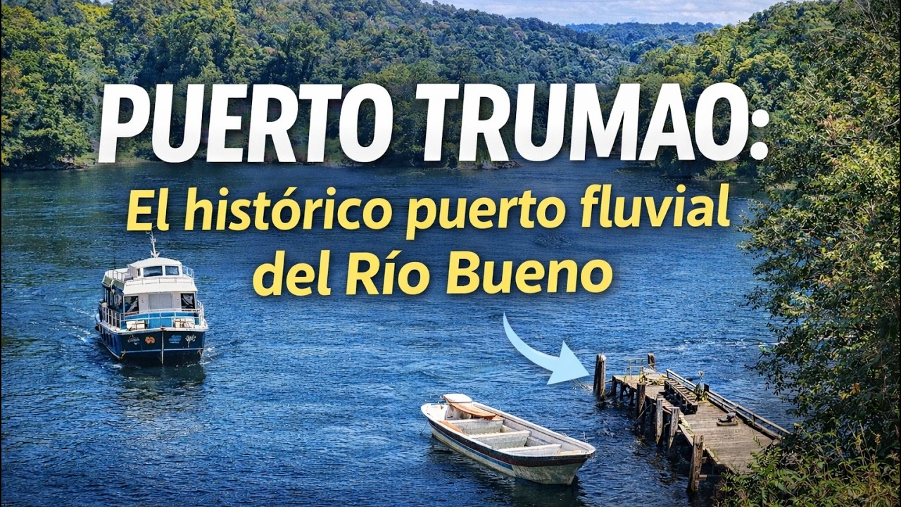 Puerto Trumao: el histórico puerto fluvial del río Bueno | Ruta desde La Unión