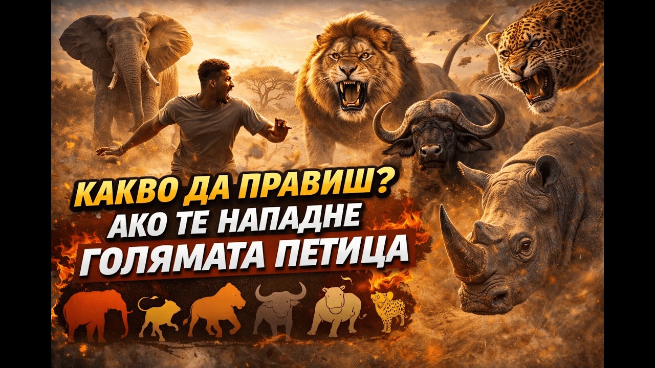 Какво да правите, ако ви нападне някое от тези животни в Африка