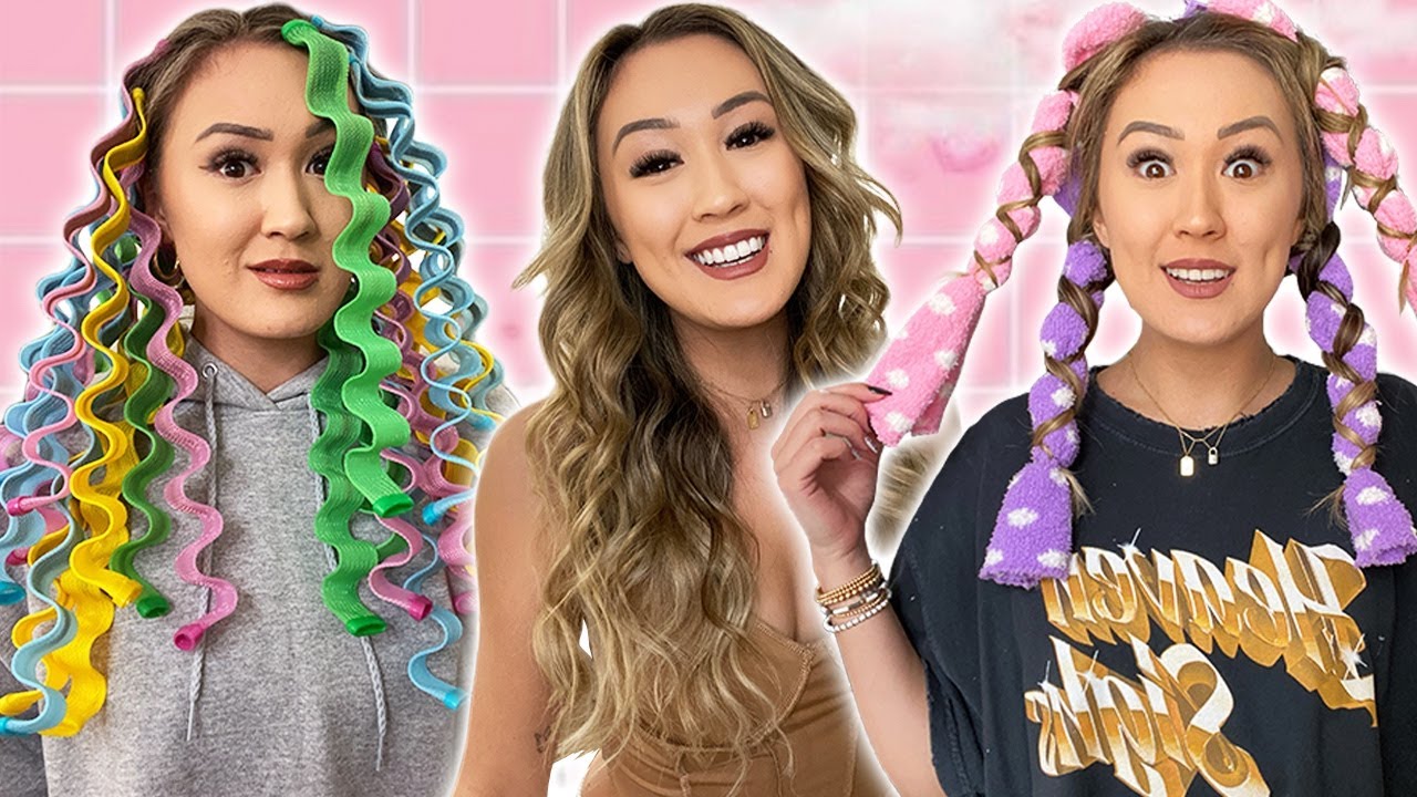 Trying No Heat Curl Hacks So You Don't Have To