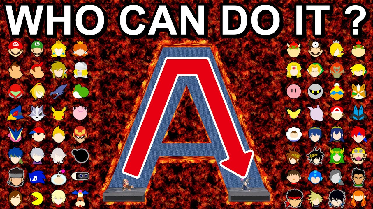 Who Can Make It? Lava A Tunnel - Super Smash Bros. Ultimate