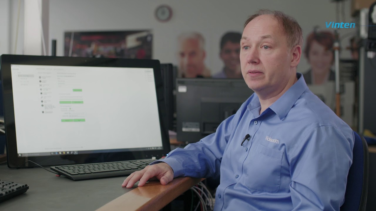 Vinten Vantage Set Up - Software