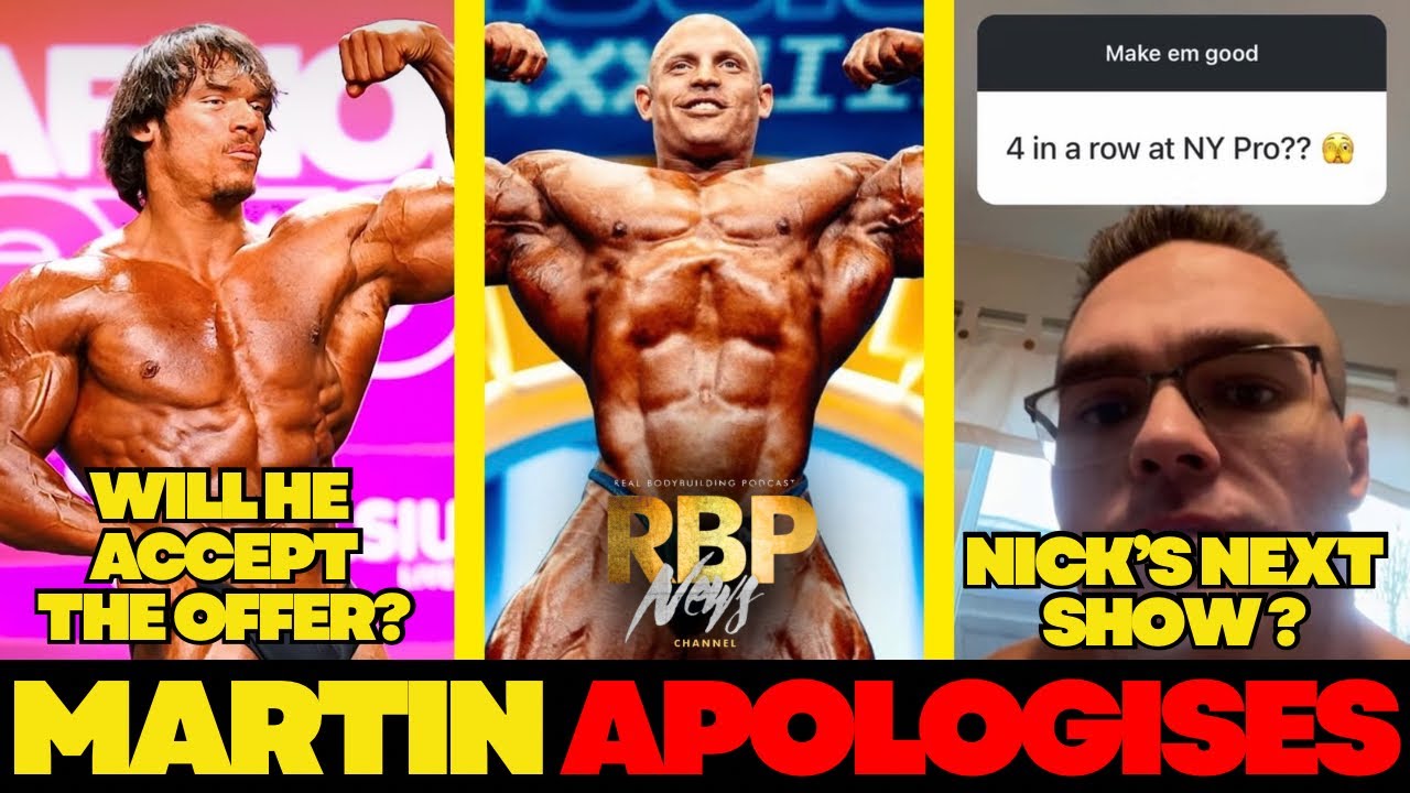 MARTIN'S APOLOGY | NICK NY PRO & PITTSBURGH? | SULEK POSING WITH TERRENCE | RBP NEWS