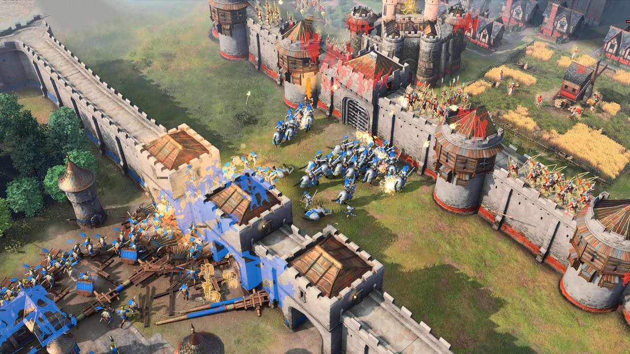 Age of Empires 4 - 1v1 TWO FRIENDS AT WAR | Multiplayer Gameplay