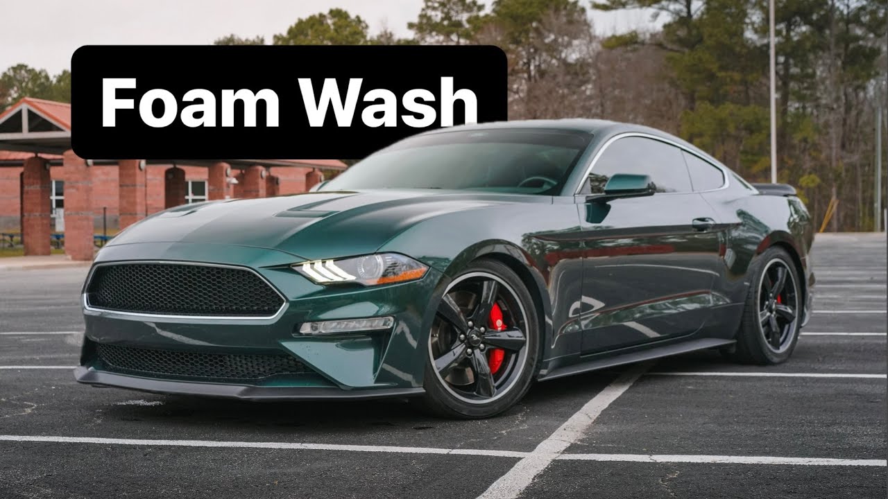 Foam Wash  -  Ford Mustang Bullitt | Auto Detailing